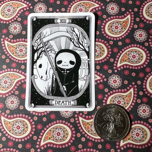 DEATH Tarot Witchy Spiritual Light Worker Magick Occult Tarot Reader Fortune - Picture 2 of 3